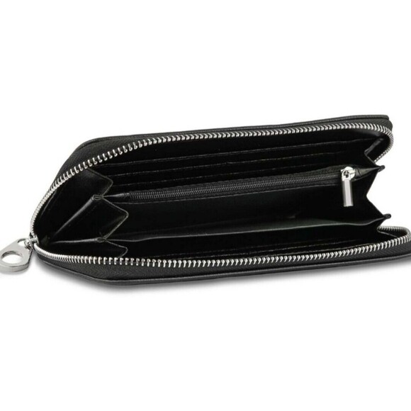 Leopard Rhinestone Covered Tote Handbag & Matching Wallet Set - Picture 13 of 13